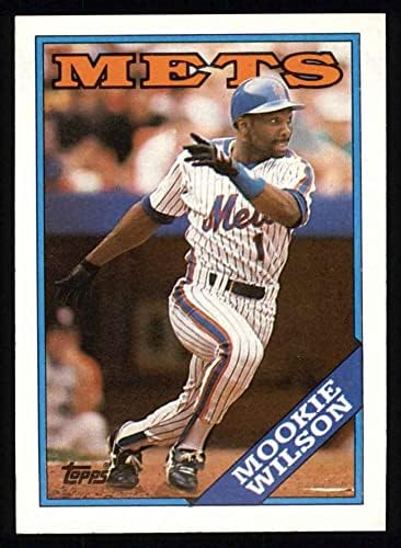1988 TOPPS 255 Mookie Wilson New York Mets Nm / MT Mets