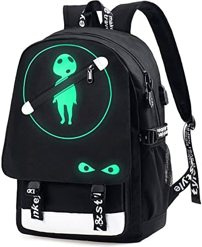 Anime Laptop ruksak za dječake, kodama školske torbe za knjige za teen dječake