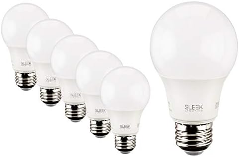 SleekLighting 5.5 W A19 LED sijalica sa mogućnošću zatamnjivanja-sijalica za domaćinstvo opšte namene-topla bela-450lm, HL čip, 240