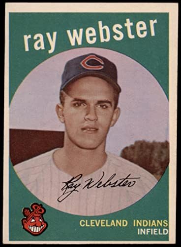 1959 TOPPS 531 Ray Webster Cleveland Indijanci Ex / MT Indijanci