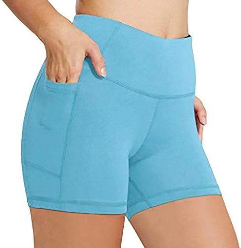 Tajice sa džepovima za žene, ne vide kroz veće hlače visokog struka za trčanje biciklističkih joga vježbanja