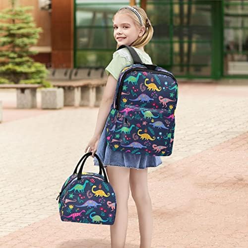 Dinosaur djevojke ruksak Set za tinejdžere djecu ruksaci školske torbe za knjige sa kutijom za ručak torba za ručak H030063