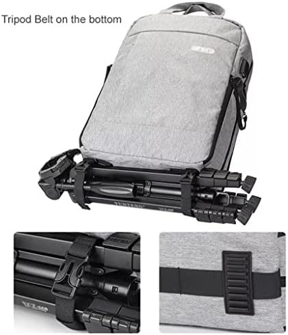 ZJHYXYH digitalna kamera ramena ruksak za slobodno vrijeme Casual torba vodootporan W pokrivač za kišu Fit 14in Laptop sa USB portom