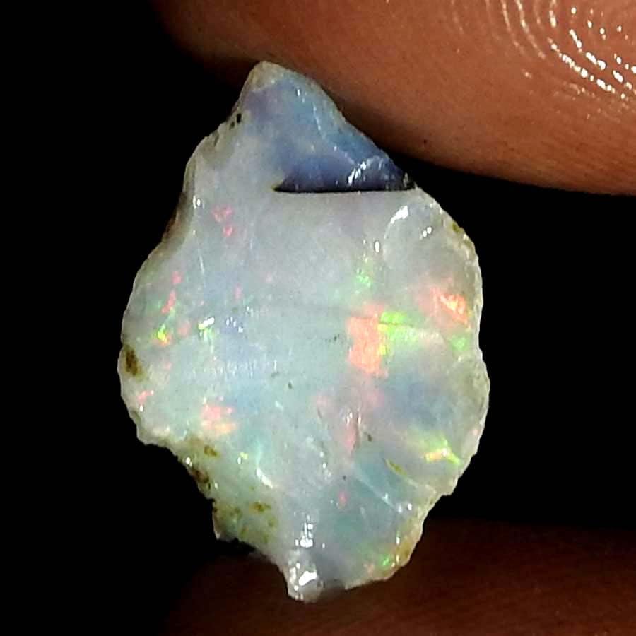Jewelgemscraft ™ 02.70cts. Ultra vatra sirovi opal kamen, prirodni grubi, kristali dragog kamenja, etiopska opal rock, nakit pravac,