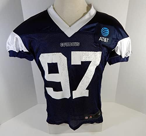2018 Dallas Cowboys Ron'Dell Carter 97 Izdana dres Pljedenja Plessy 15 - Neincign NFL igra rabljeni dresovi
