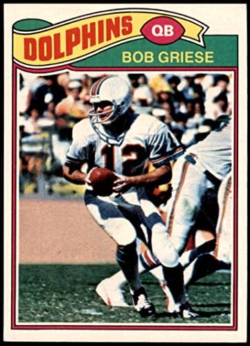 1977. topps # 515 Bob Griese Miami Dolfini VG / Ex Dolfini Purdue
