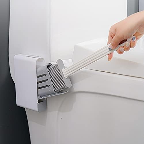 Toaletna četka držač četkica za kućnu zid zidni wc čistač za čišćenje kupatilo dugačka ručica četkice za čišćenje moderna trajna toaletna