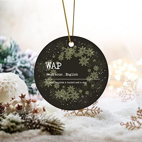 Wap definicija Božić keramički ukrasi Božić Porculanski Ornament riječ Opis Funny Božić Memrable Ornament poklon za porodične prijatelje