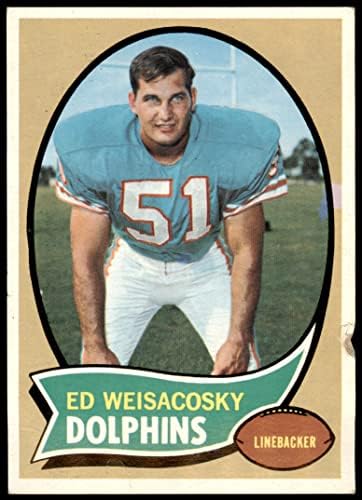1970. apps 262 ED Weisacosky Miami Delphins Dean's Cards 2 - Dobri dupini