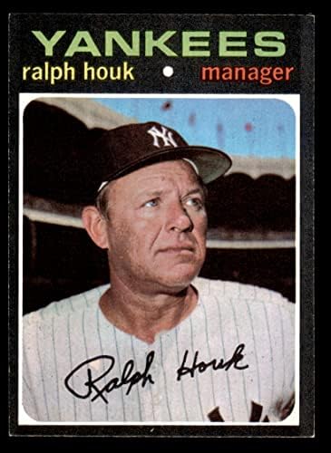 1971 TOPPS 146 Ralph Houk New York Yankees NM Yankees