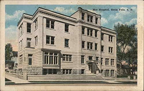 Bolnica Moe Sioux Falls, Južna Dakota SD originalna antička razglednica