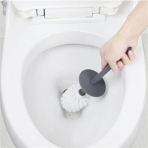 KNFUT toaletne četkice i držači, toaletna četka sa bazom Modern Design Crna toaletna četkica sa poklopcem čišćenja četkica za čišćenje