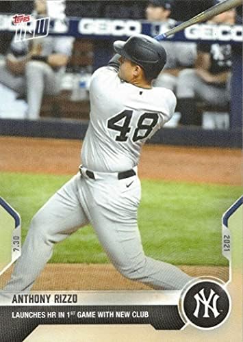 2021 FAPPS sada 584 Anthony Rizzo bejzbol kartica - 1. njujorška kartica Yankees