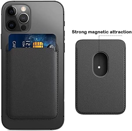 Magnetic Magsafe Wallet kompatibilan iPhone Mag siguran novčanik i iphone Wallet Wallet CALLET, iPhone Wallet Case 14 Pro Max, 14