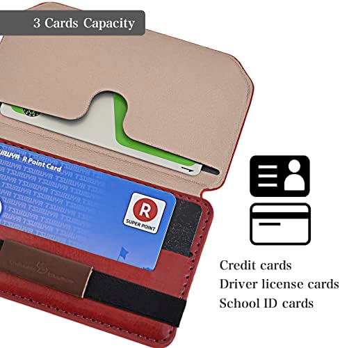Urbani dizajn ljepilo Tanak nosač kreditne kartice, sintetička koža, 3 kreditne kartice kapaciteta, kreditne kartice / držač lične